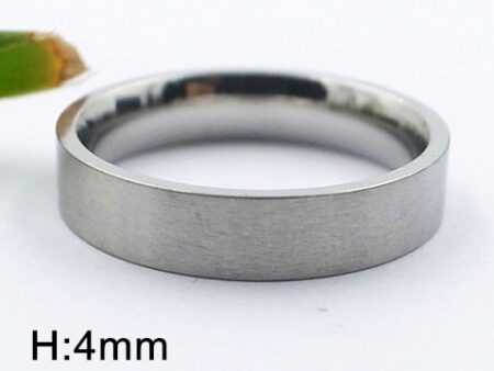 Argollas plateada acabado mate