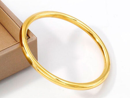 Brazalete dorado 6cm*5mm