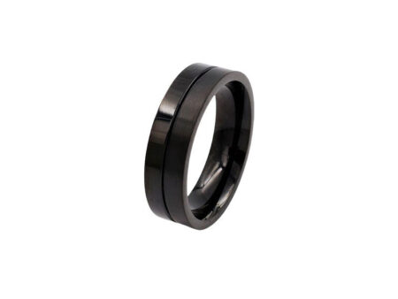 Argolla negra mate 6mm