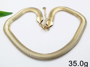 Cadena dorada 1cm* 47cm