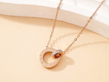 Collar Rose Gold 48cm Doble Roll pedrería