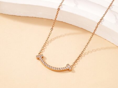 Collar Rose Gold45cm  Smile_Tif&Co