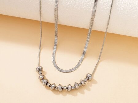 Collar Plateado C1:  37cm /C2: 43cm