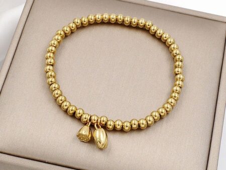 Pulsera expandible balines 4mm dijes