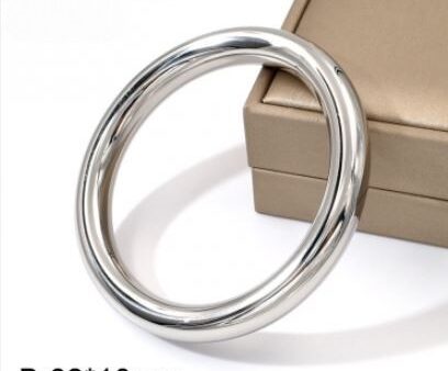 Brazalete plateado 6.2cm* 1cm