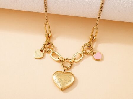 Collar dorado Dijes TiFfaNy