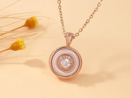 Collar Rose Gold cerámica y circonia