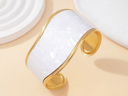 Brazalete 6cm ancho aplicación blanco