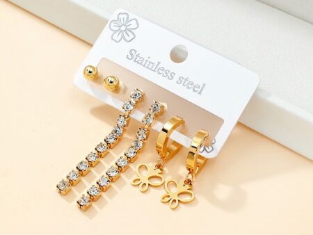 Set de 3 pares de aretes