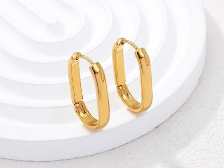 Argollas doradas 2.5cm