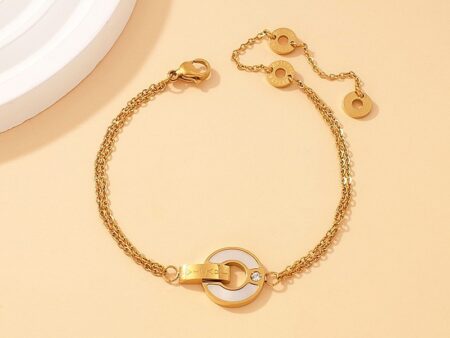 Pulsera dorada "BvlGarI"