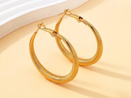 Set dorado Brazalete 6.2cm + argollas 4mm